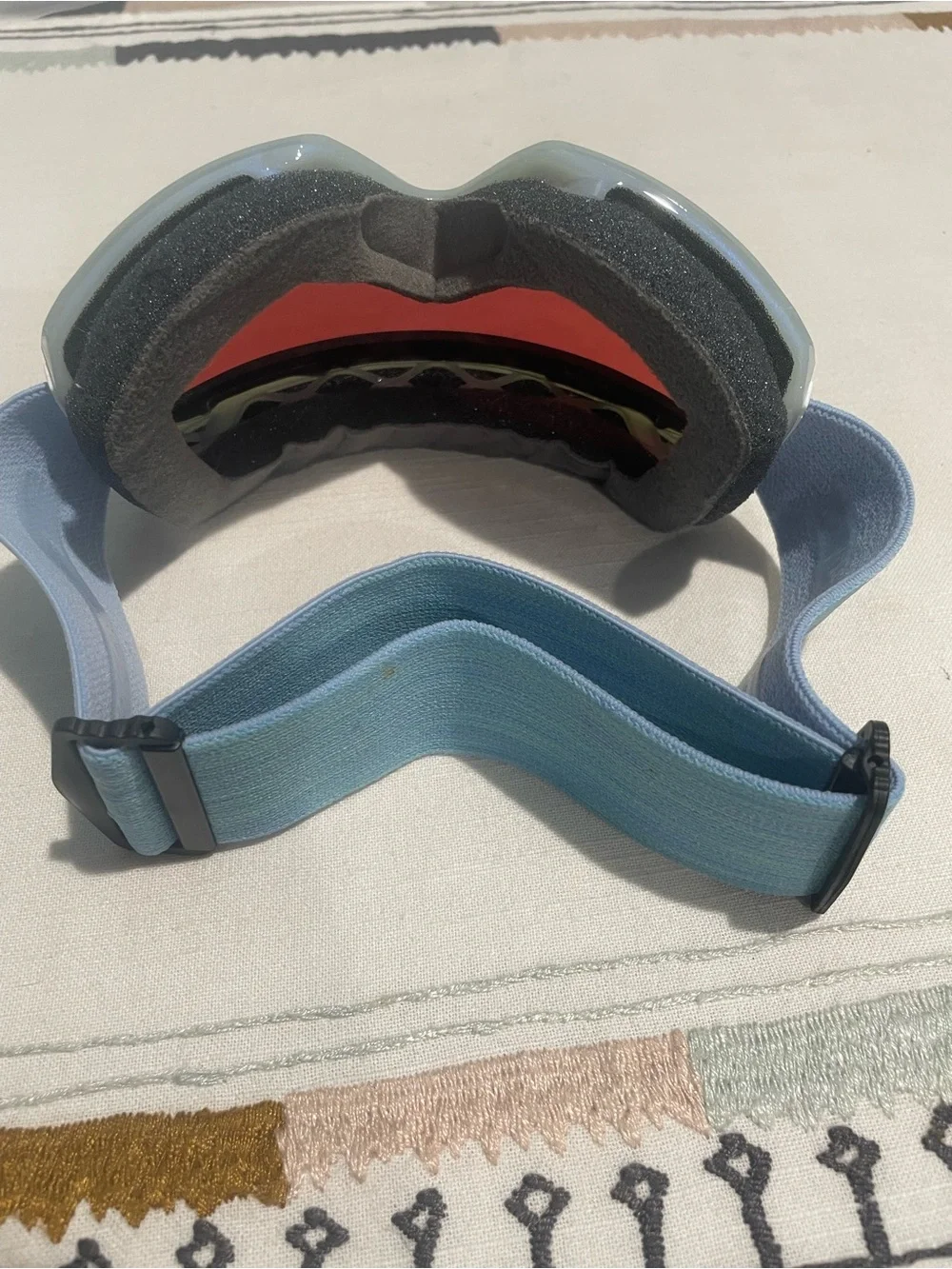 SMITH Squad Riot Cylindrical ChromaPop Blue Frame Ski/Snowboarding Goggles & Acc